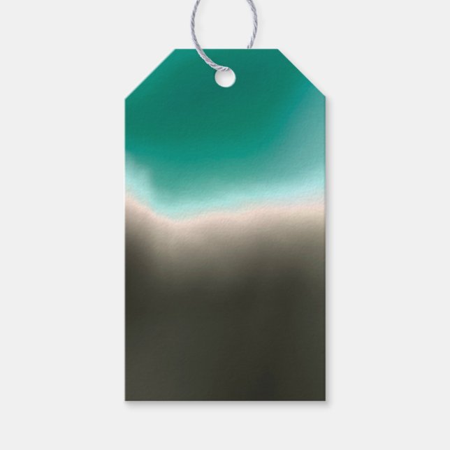 Etiqueta de Presente da Linha de Fundo (Frente)