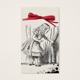 etiqueta de presente de Alice
