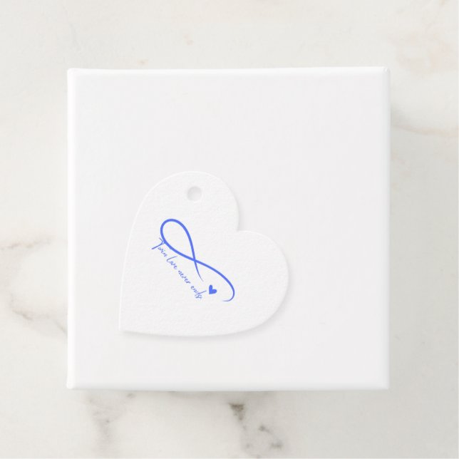 Etiqueta de Presente de Amor Gêmeo (In Situ)