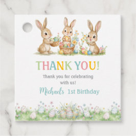 Etiqueta de Presente de Aniversário de Menino de 1