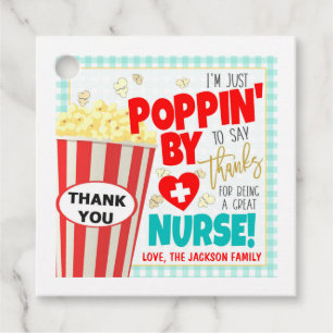 Etiqueta de Presente de Apreciação de Enfermeiro