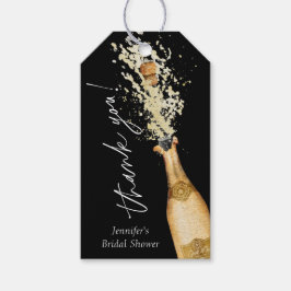 Etiqueta de Presente de Chá de panela Brunch e Bol