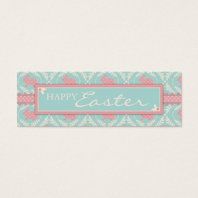 Etiqueta de Presente de Coelhinho Magra (Frente)