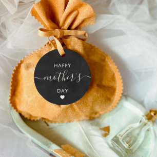 Etiqueta de presente de Dia de as mães feliz, eti
