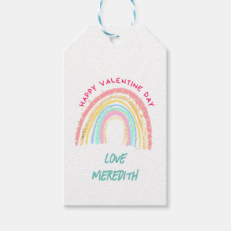 Etiqueta de presente de Dia de os namorados person