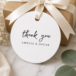 Etiqueta de Presente de Favor de Casamento | Etiqu