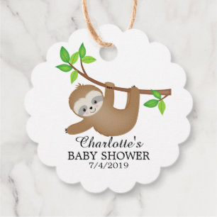 Etiqueta de presente de favorito do Chá de fralda