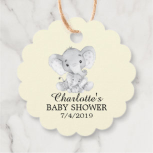 Etiqueta de Presente de Favorito do Chá de fralda