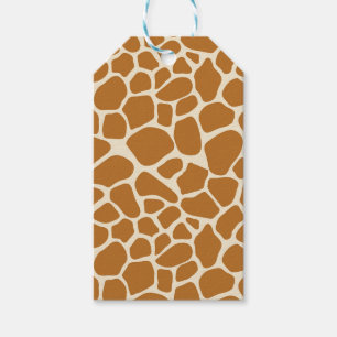 Etiqueta de Presente de Impressão Giraffe