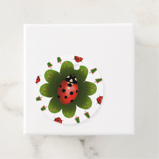 Etiqueta de Presente de Ladybug (In Situ)