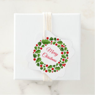 Etiqueta de presente de Natal