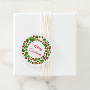 Etiqueta de presente de Natal