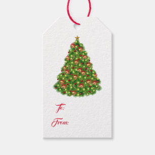 Etiqueta de presente de Natal