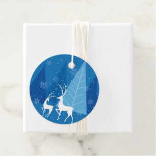 Etiqueta de presente de Natal