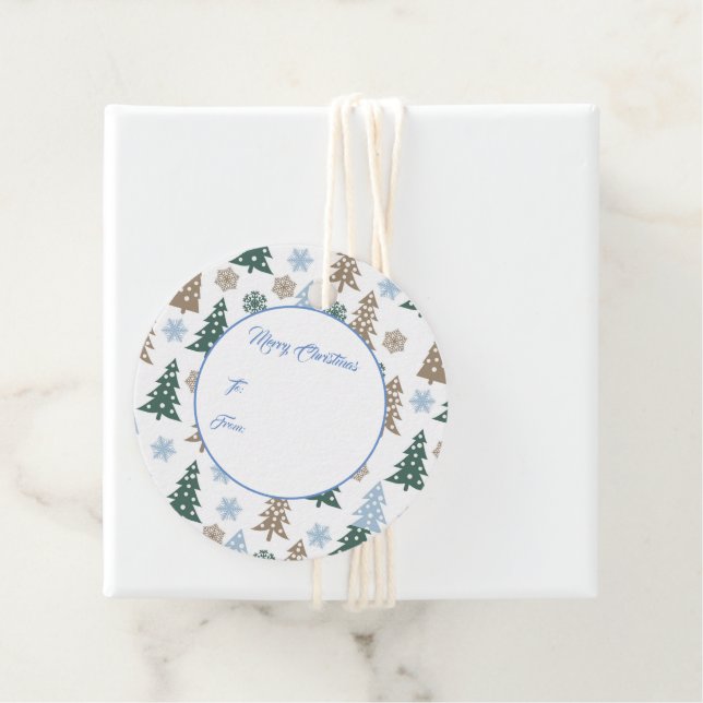 Etiqueta de presente de Natal (In Situ)