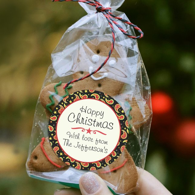 etiqueta de presente de Natal (Criador carregado)