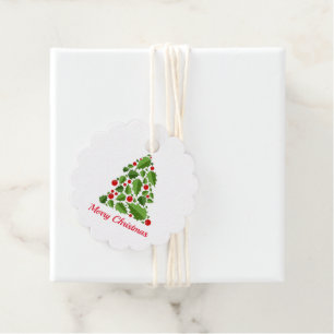 Etiqueta de presente de Natal