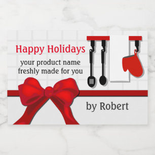 Etiqueta de Presente de Natal