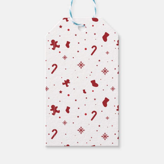 Etiqueta de presente de Natal (Frente)