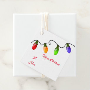 Etiqueta de presente de Natal