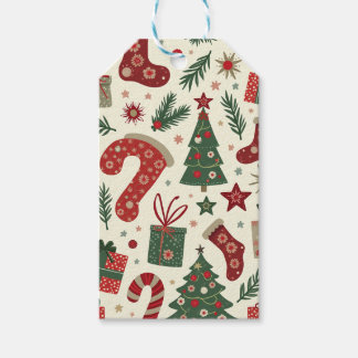 etiqueta de presente de natal