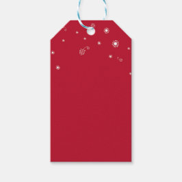 Etiqueta de presente de Natal Crônica