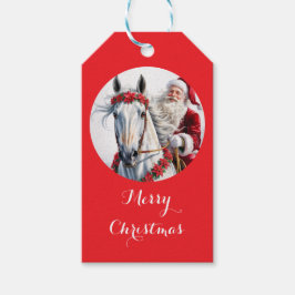 Etiqueta de Presente de Natal para Amantes de Cava