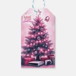 Etiqueta de presente de Natal para jogador