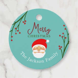 Etiqueta de Presente de Natal Personalizada