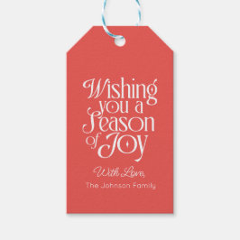 Etiqueta de Presente de Natal Personalizada Tempor