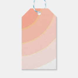 Etiqueta de Presente de Pêssegos Personalizados