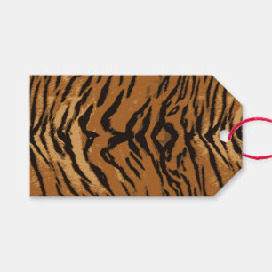 Etiqueta De Presente De Tigre Para Qualquer Presen