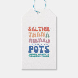 Etiqueta de presente de verão