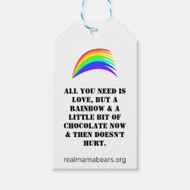 Etiqueta de Presente do Arco-Íris