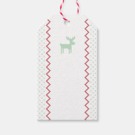 Etiqueta de Presente do Clima do Sweater