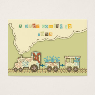 Etiqueta de Presente do Comboio Choo