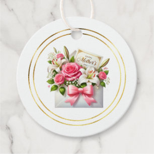 Etiqueta de Presente do Dia das Mães