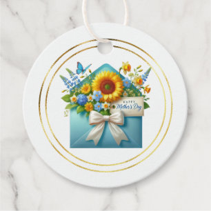 Etiqueta de Presente do Dia das Mães