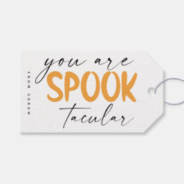 Etiqueta de Presente do Halloween