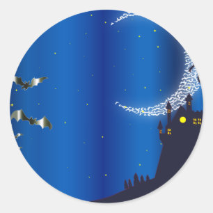 Etiqueta de Presente do Halloween