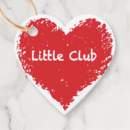 Etiqueta de Presente do Little Club & Enclausura d