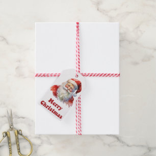 Etiqueta de presente do Papai Noel para o Natal