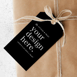 Etiqueta de Presente Enviar seu Design