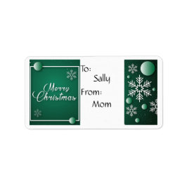 Etiqueta de presente Feliz Natal