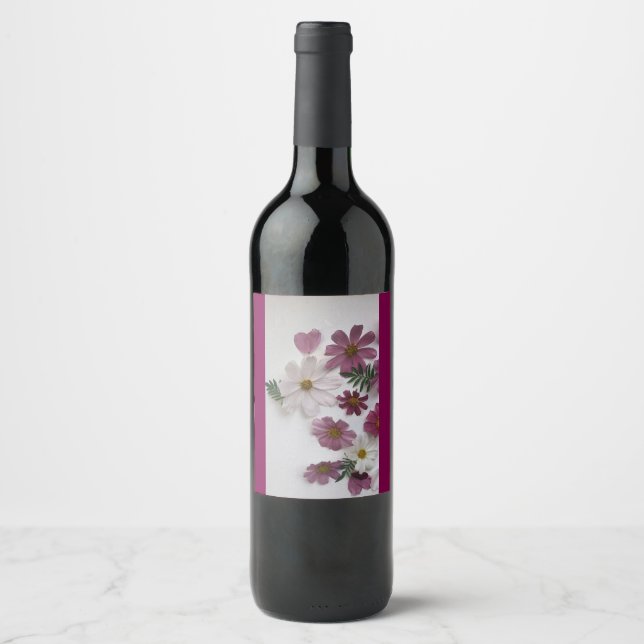 Etiqueta de presente floral (Frente)