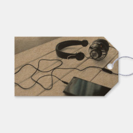 Etiqueta de Presente Moderno Chic