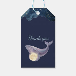 Etiqueta de Presente para Chá de Bebê Celestial Mo