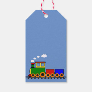 Etiqueta de Presente para Design do Pequeno Comboi