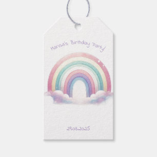 Etiqueta de Presente para Festa de Aniversário com