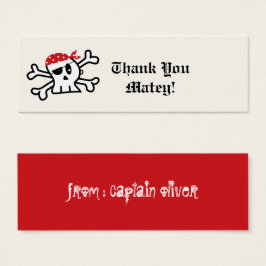 Etiqueta de presente para festa de aniversário de 